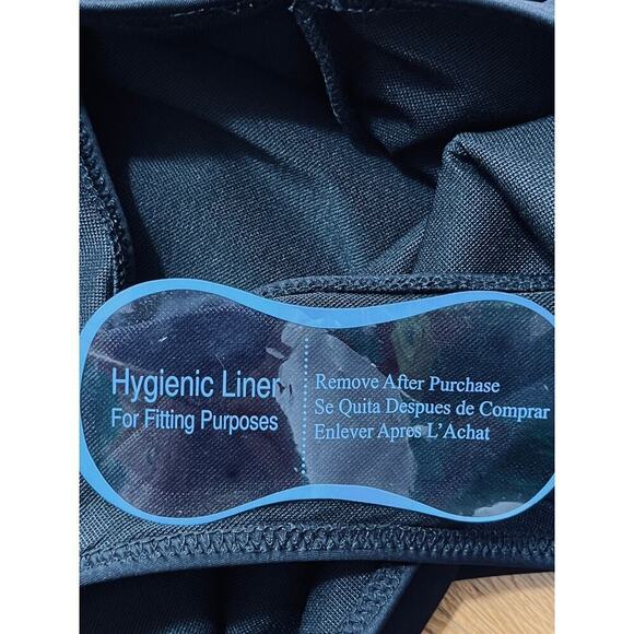 Good American Always Fits One-Shoulder One-Piece Swimsuit Black Plus Size 3X NWT - Picture 6 of 7